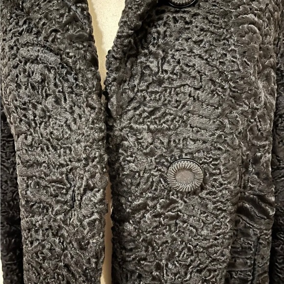 Dayton’s Vintage 1960s 1950s Lamb Fur Coat Jacket - Medium - Picture 5 of 6